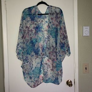 Blue & purple kimono